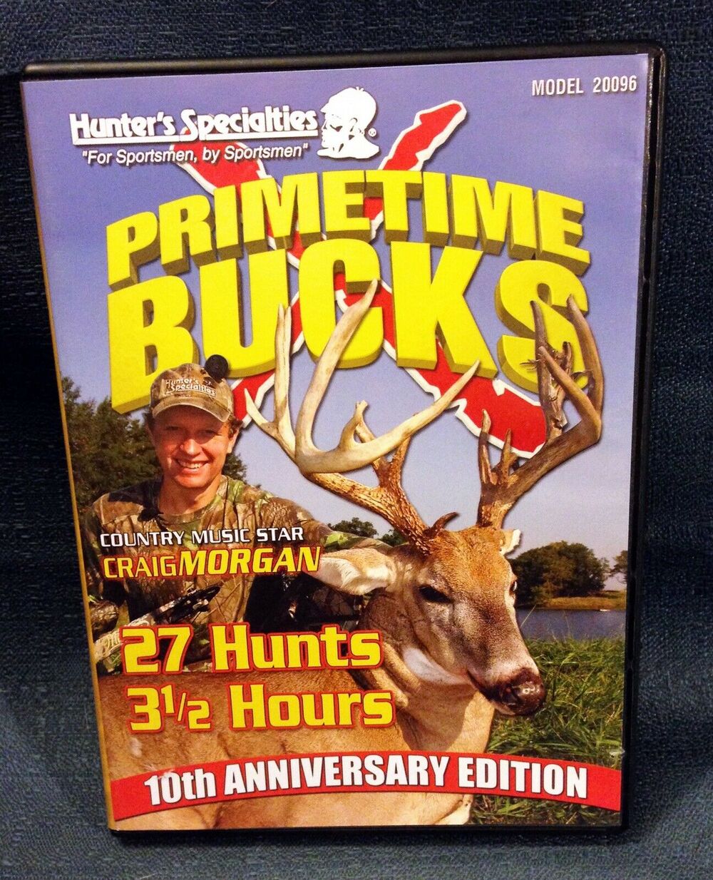 "Primetime Bucks X 10th Anniversary" 2 DVD Set - Deer Buck Bow Gun Hunting